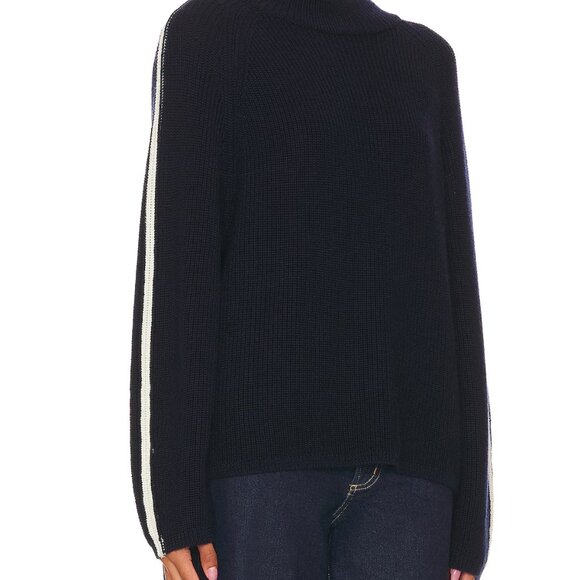 Teagan Sweater in Navy/Milk - Picture 3 of 4